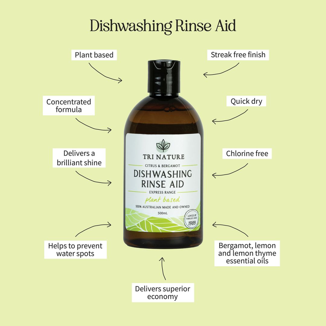 Tri Nature Citrus Dishwashing Rinse Aid