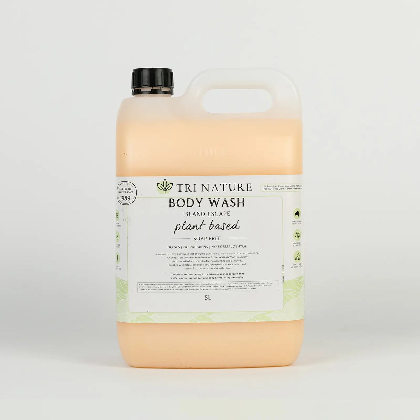 Tri Nature Body Wash - Coconut & Passionfruit (Island Escape)