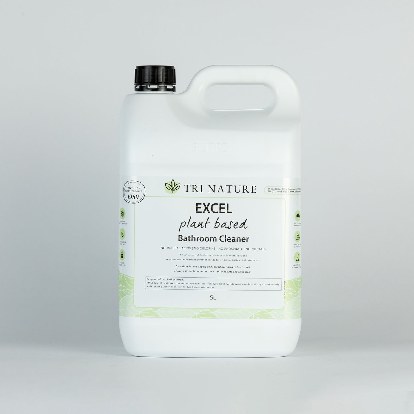 Tri Nature Excel Bathroom Cleaner - Spearmint