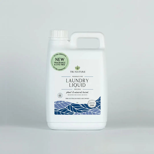 Tri Nature Fragrance Free & Dye Free Laundry Liquid