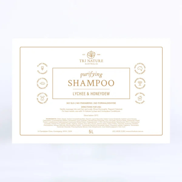 Purifying Shampoo  – Lychee & Honeydew