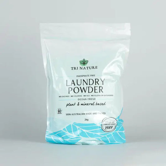 Tri Nature Laundry Powder - Ocean Fresh